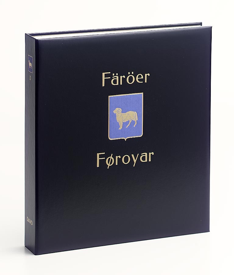 Luxe band postzegelalbum Faroer IV