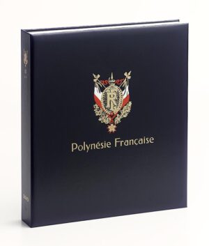 Luxe band postzegelalbum Frans Polynesie I
