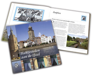 Thema-boek Hanzesteden + zegels  (nummer 18)