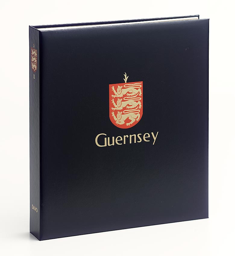 Luxe band postzegelalbum Guernsey IV