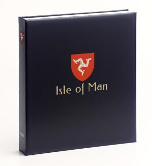Luxe band postzegelalbum Isle of Man V
