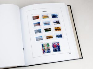 Luxe supplement Frankrijk zegels uit blokken 2017