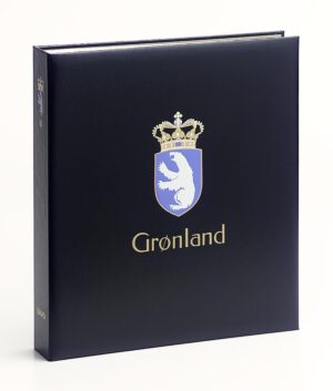 Luxe band postzegelalbum Groenland (Zonder Nummer)