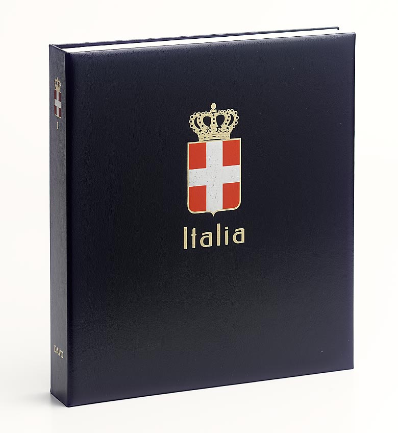 Luxe band postzegelalbum Italie Roy. (Zonder Nummer)