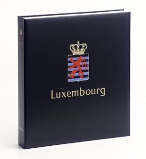 Luxe band postzegelalbum Luxemburg IV