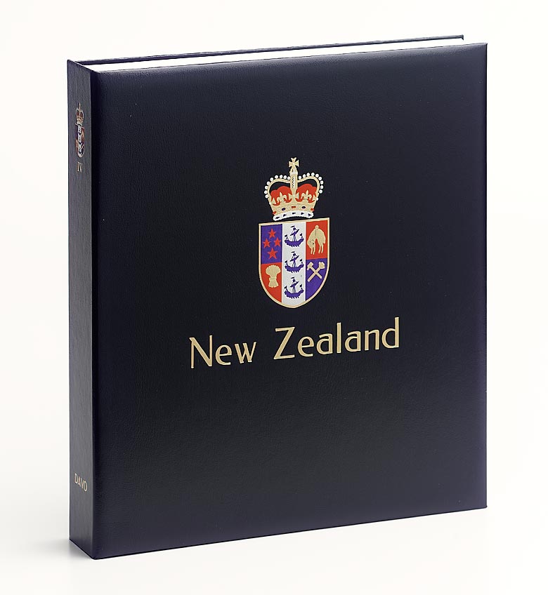 Luxe postzegelalbum Nieuw Zeeland IX 2023-2025