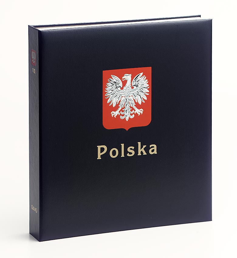 Luxe band postzegelalbum Polen V