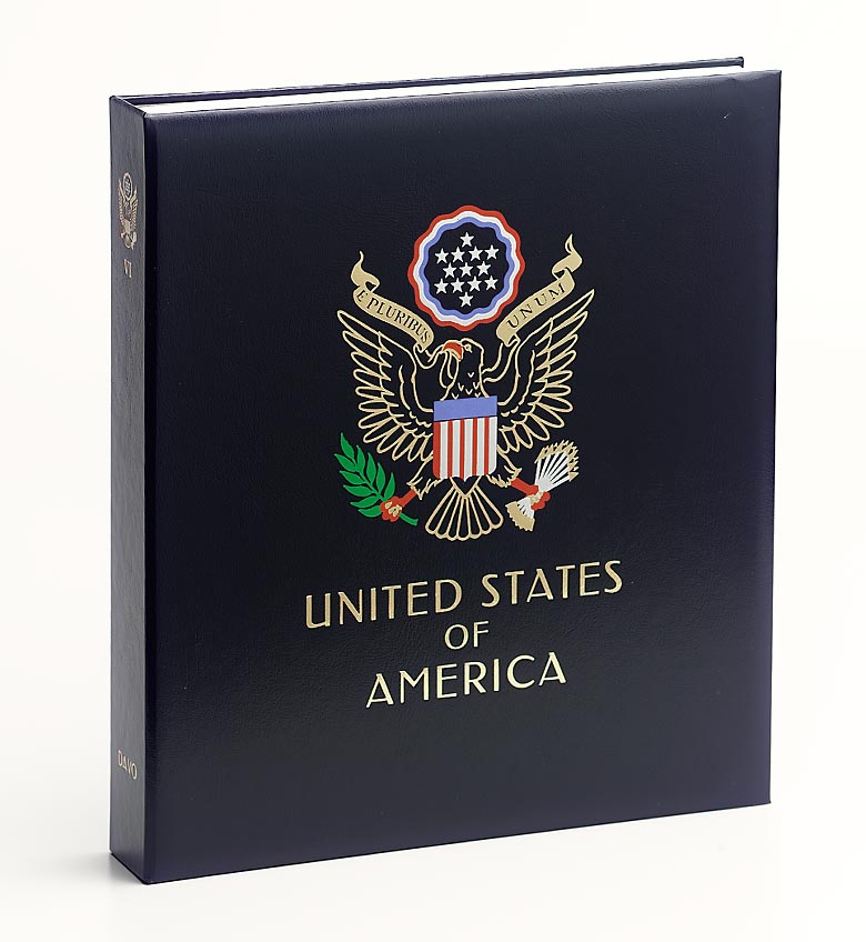 Luxe postzegelalbum USA VIII 2017-2025