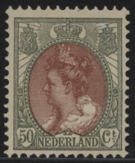 Frankeerzegel Nederland NVPH nr. 74 II ongebruikt